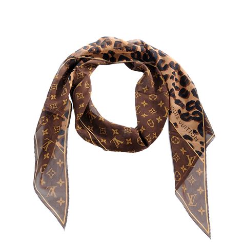 louis vuitton scarf replica leopard print|louis vuitton leopard scarf price.